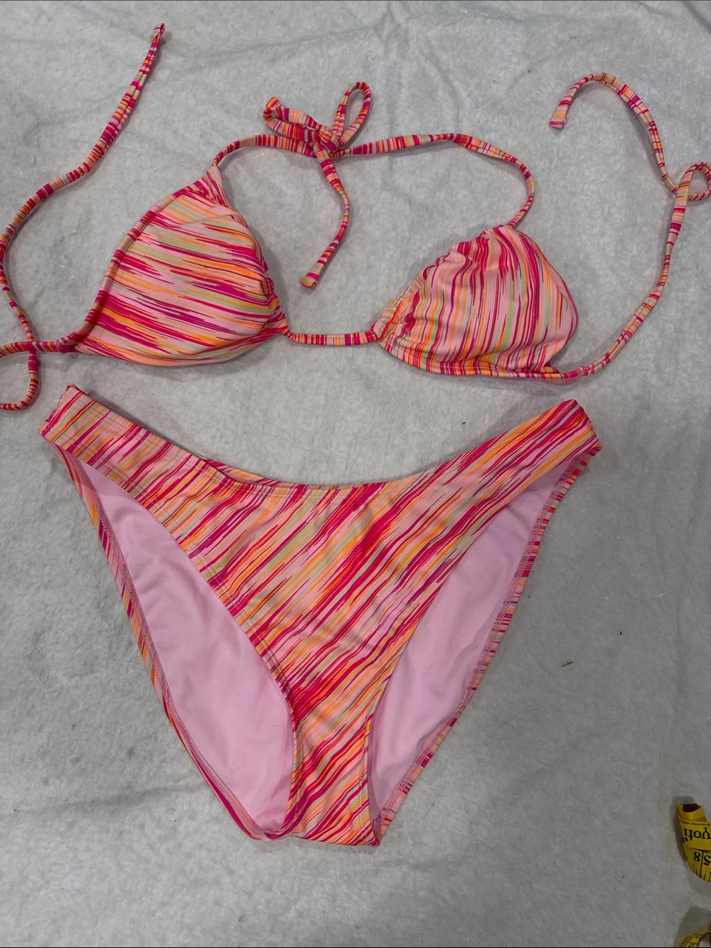 wild fable Pink Multi-Stripe Bikini